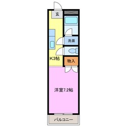 ハイツディアフィールドの物件間取画像